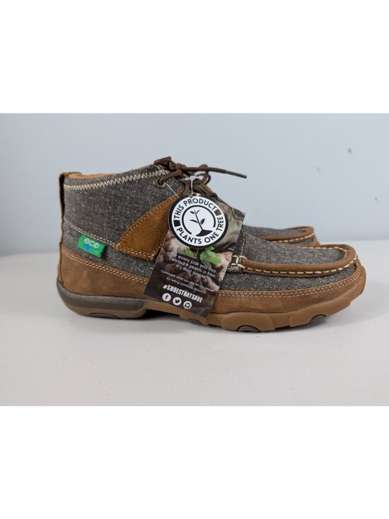 Twisted X ECO TWX driving Moc in brown men\'s size 9M main image 5